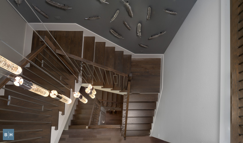 hard wood stairs